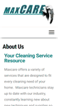 Mobile Screenshot of maxcareservicepro.com